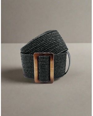 Nooki Design Kylie Woven Belt - Black