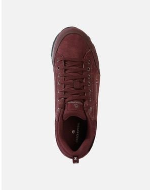 Craghoppers Ladies Suede Trainers - Red