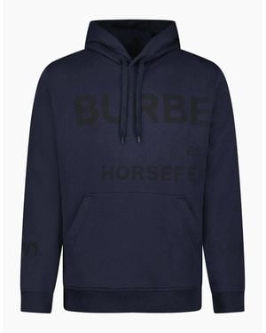 Burberry Horseferry Hoodie - Blue
