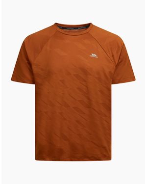 Trespass Trillon Short-Sleeved Jersey - Brown