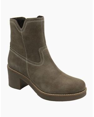 Ravel Lawers Heeled Ankle Boots - Brown
