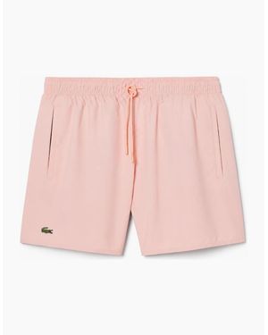Lacoste Quick-Dry Swim Shorts Miami - Pink