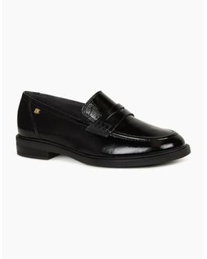 Paul Green Halle Penny Loafers - Black