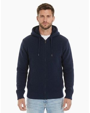 Bench Melsa Knitted Hoodie Marl - Blue