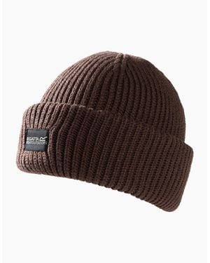 Regatta Adult Connora Fisherman Christian Lacroix Knitted Beanie - Brown