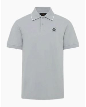 Belstaff Tipped Polo Quarry - Grey