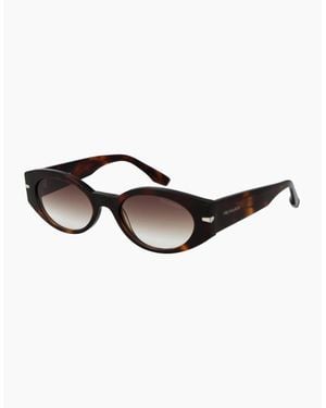 Trussardi Sunglasses Tsw9017 G21 54 - Brown