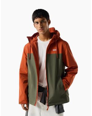 HUNTER Original Block Waterproof Jacket - Red