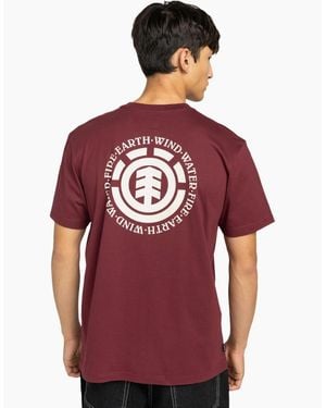 Element Seal Bp Short Sleeve T-Shirt - Red