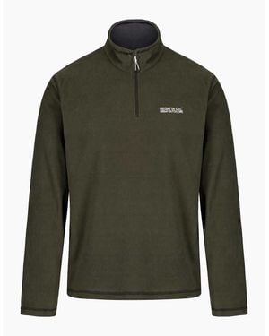 Regatta Great Outdoors Thompson Half Zip Fleece Top - Green