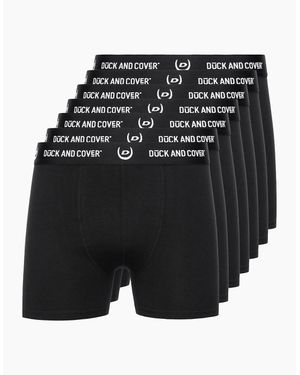 Duck and Cover Duck And Cover Anvilli 7Pk Boxer Shorts - Black