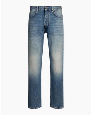 BOSS Five Pocket Design Slim Fit Jeans - Blue
