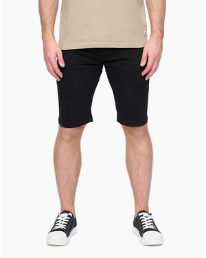 Duck and Cover Duck And Cover Franztown Chino Shorts - Black
