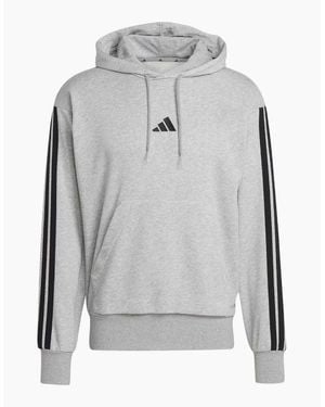 adidas 3S Ft Hoody - Grey