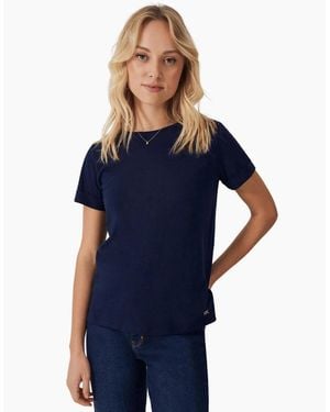 Crew Perfect Crew Slub T-Shirt - Blue