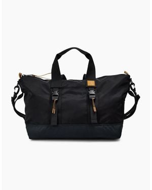 Timberland Nylon Weekender Boston Bag With Patch - Black