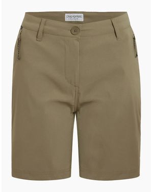 Craghoppers Ladies Kiwi Pro Iii Casual Shorts - Green