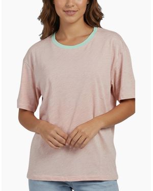 DIESEL T Rachel T Shirts Crew Neck Short Sleeve Casual Summer Party Tees - Natural