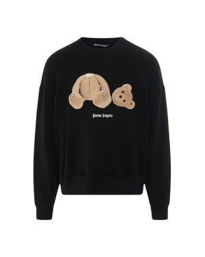 Palm Angels Kill The Bear Logo Jumper - Black