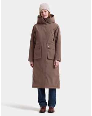 Didriksons Melody Long Parka 2 - Brown