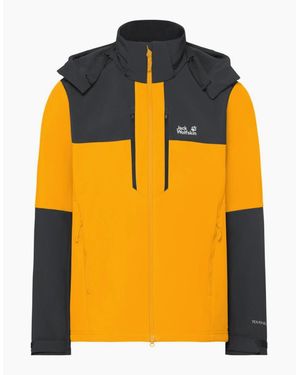 Jack Wolfskin Jasper Waterproof Jacket - Orange