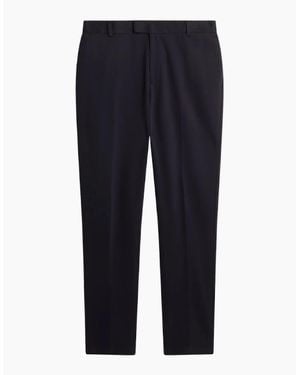 Ted Baker Rookt Slim Jersey Stretch Smart Trousers - Blue