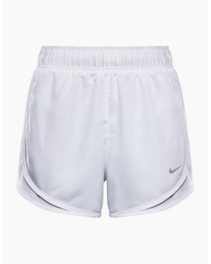 Nike Tempo Dri Fit Mid Rise Brief Lined Running Shorts - Blue