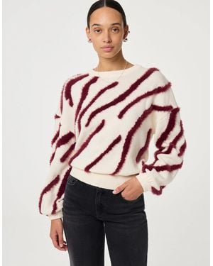 FABIENNE CHAPOT Zebra Pullover - White