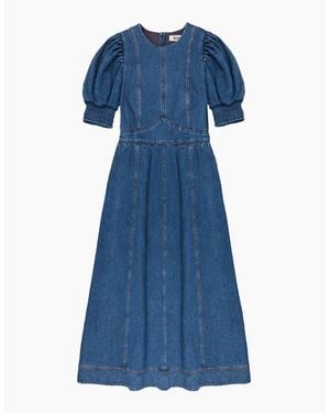 hobbs jenny denim dress Jenny Denim Midi Dress