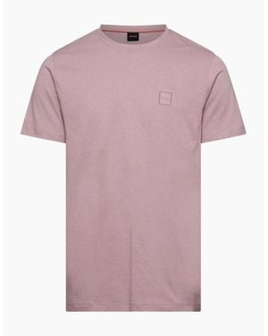 BOSS Regular Fit Tales T-Shirt - Purple