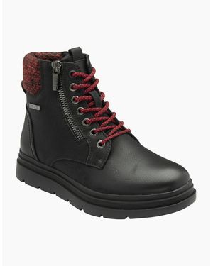 Lotus Saundra Ankle Boots - Black
