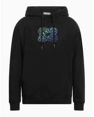 Givenchy Infinity Rings Logo Hoodie - Black
