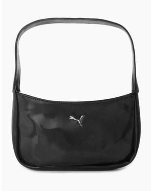 PUMA Patent Cat Shoulder Bag - Black