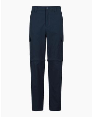 Mountain Warehouse Delta Stretch Zip-Off Trousers - Blue