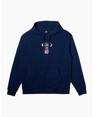 Quiksilver Graphic Pullover Hoodie - Blue