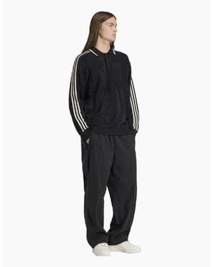adidas Originals Premium Collared Neck Raglan Sleeve Jumper - Blue