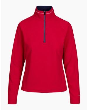 Trespass Ladies Skylar Fleece Top - Red