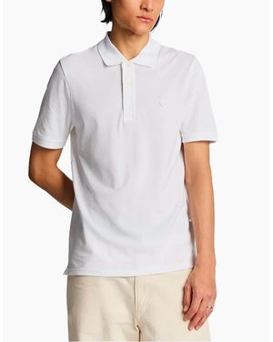 Lyle & Scott Lyle & Scott Superfine Polo Shirt - White