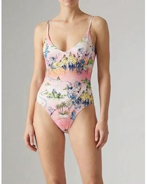 Oceanus Beatrice Swimsuit - Multicolour