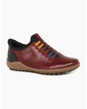 Rieker Jackie Shoes - Red
