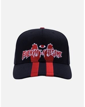 Fucking Awesome Fa High Ground Snap Back - Red