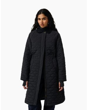 HUNTER Somerset Quilted Coat - Blue