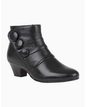 Lotus Prancer Ankle Boots - Black