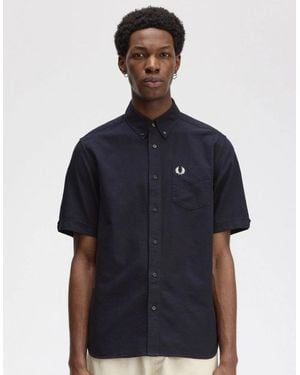 Fred Perry Oxford Shirt - Blue