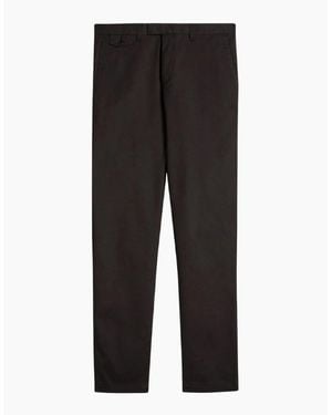 Ted Baker Genay Slim Fit Smart Trousers - Black