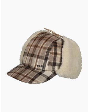 Barts Sunnaha Faux Fur Ear Flaps Baseball Cap - Natural