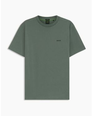 BOSS Logo T-Shirt, Logo Design - Green