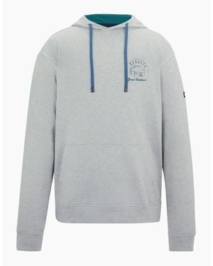 Regatta Cline Back Print Hoodie - Grey