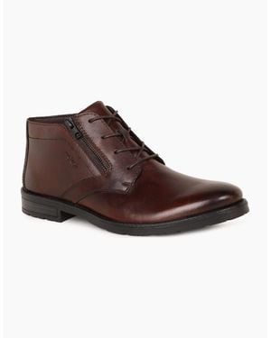 Rieker Topper Boots - Brown