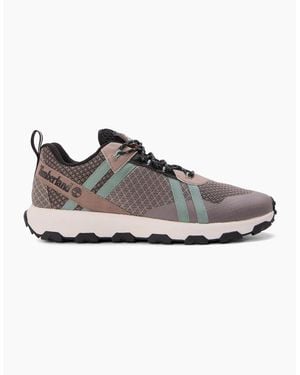 Timberland Winsor Trail Low Lace Up Trainer Ta - Multicolour
